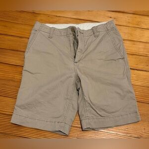 GAP kids size 12 flat front shorts khaki